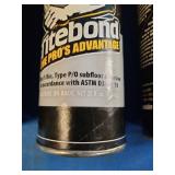 (4) Titebond PROvantage Subfloor Construction Adhesive