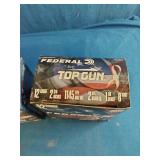 (3) Boxes Federal Premium Top Gun 12-gauge shotshells designed for target shooting.