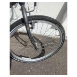 Specialized Hardrock mountain bike, commonly featuring a steel frame and 26-inch wheels.