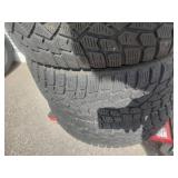 Set of four all-terrain or winter tires  235/65R17.