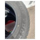 Set of four all-terrain or winter tires  235/65R17.