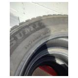 Set of four all-terrain or winter tires  235/65R17.