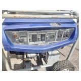 Yamaha EF7200DE generator, featuring a 7200-watt electric start gasoline engine.
