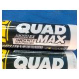 QUAD MAX" for window, door, and siding applications.