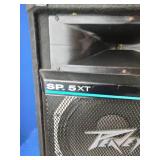 Peavey SP 5XT passive full-range PA speakers.