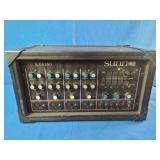 Vintage Sunn SX4150 powered mixer PA amplifier.