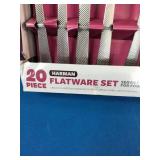 Two "Better Homes" brand 20-piece flatware sets.