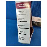 "Better Homes" brand 20-piece flatware sets and Mainstays Electric Knife