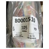 WHOLESALE $1,050 ALLIGATOR ALLY TROPICAL JUNGLE PRINT BROADCLOTH FABRIC ROLL, APPROX 105 YDS, YELLOW, PINK, GREEN & BLUE, 60"W, 100 GSM, 5.1 OZ/YD, MONKEY, TURTLE, ALLIGATOR, PALM TREE & BIRD 