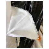 WHOLESALE $1,000 OPTIC WHITE SHEETING / BACKING FABRIC ROLL, APPROX 105 YDS, 60"W, GARMENT LINING, QUILT BACKING, BEDDING, PILLOW & MATTRESS COVERS, NAP MATS, PATTERN MAKING, COMMERCIAL SEWING, TE