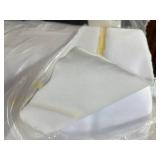 WHOLESALE $3,000 LOT OF 3 WILLIAM J. DIXON CO. 1758 WHT LOOP FABRIC ROLLS, APPROX 300 TOTAL YARDS, WHITE HOOK & LOOP FASTENER MATERIAL (VELCRO LOOP COMPATIBLE), ORTHOPEDIC BRACES, SUPPORTS, STRAPS