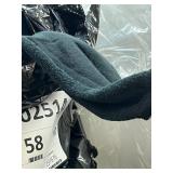 WHOLESALE $2,100+ 2 ROLLS SOFT BLACK KNIT TERRY CLOTH FABRIC, 119 TOTAL YARDS, 60"W ABSORBENT MATERIAL *APPAREL, LOUNGEWEAR, JOGGERS, HOODIES, SPA ROBES, HAIR WRAPS, MAKEUP REMOVER WIPES, WASHCLOTHS &