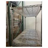 MSRP $3,000+ METRO SUPER ERECTA MOBILE STORAGE CART, 72"H x 60"W x 18"D, SOLID STAINLESS LOWER SHELF, CHROME WIRE SHELVING, PERFECT FOR MEDICAL SUPPLIES, INVENTORY, WAREHOUSE STORAGE, RESTAURANT OPERA