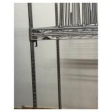 MSRP $3,000+ METRO SUPER ERECTA MOBILE FILE & STORAGE RACK, 72"H x 60"W x 24"D, WIRE DOCUMENT DIVIDERS, LOCKING CASTERS, CHROME NSF COMMERCIAL SHELVING SYSTEM FOR INVENTORY MANAGEMENT, WAREHOUSE, 