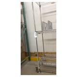 MSRP $3,000+ METRO SUPER ERECTA MOBILE FILE & STORAGE RACK, 72"H x 60"W x 24"D, WIRE DOCUMENT DIVIDERS, LOCKING CASTERS, CHROME NSF COMMERCIAL SHELVING SYSTEM FOR INVENTORY MANAGEMENT, WAREHOUSE, 