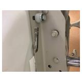 MSRP $1,200+ A-DEC 1601 DENTAL OPERATOR STOOL, ADJUSTABLE HEIGHT ERGONOMIC CLINIC CHAIR, VINYL UPHOLSTERY, 5-STAR MOBILE BASE, SMOOTH ROLLING CASTERS