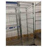MSRP $4,000+ TECHNIBILT TSS NSF MOBILE INVENTORY STORAGE SYSTEM, 68"W x 23"D x 63"H, MULTI-BAY WIRE SUPPLY CART, LOCKING CASTERS, HOSPITAL, PHARMACY, MEDICAL & WAREHOUSE ORGANIZATION