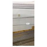 MSRP $2500+ METRO SUPER ERECTA MOBILE STORAGE RACK, 84"H x 72"W x 18"D, 4-TIER CHROME WIRE SHELVING SYSTEM, HEAVY-DUTY LOCKING CASTERS, NSF COMMERCIAL GRADE FOR MEDICAL, LAB, WAREHOUSE & RETAIL ST