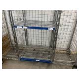 MSRP $4,000+ TECHNIBILT TSS NSF MOBILE INVENTORY STORAGE SYSTEM, 68"W x 23"D x 63"H, MULTI-BAY WIRE SUPPLY CART, LOCKING CASTERS, HOSPITAL, PHARMACY, MEDICAL & WAREHOUSE ORGANIZATION