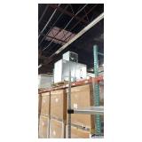 MSRP $1,200+ ULINE COMMERCIAL MOBILE SHELVING UNIT, 72"T X 72"W X 24"D GALVANIZED STEEL RACK, 5 ADJUSTABLE SHELVES, LOCKING CASTERS, WAREHOUSE, STOCKROOM, SHIPPING, RETAIL & INDUSTRIAL STORAGE