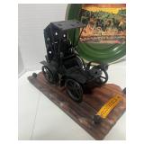 Oldsmobile 1903 Metal Model Made in Spain and Nevco Round Metal Plate Made in South Africa