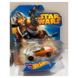 2 Sealed Hot Wheels 2014 Star Wars Luke Skywalker 2021 High Yellow Track Bus