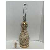 Mid Century Mod Ceramic Table Lamp No Shade