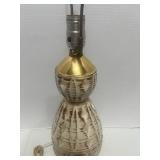 Mid Century Mod Ceramic Table Lamp No Shade