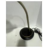 Newer Metal Flexible Desk Lamp Black and Gold