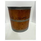 Cute Vintage Wooden Ice Cream Bucket