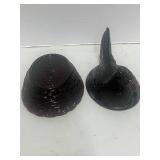 Vintage Westmoreland Deep Red Hen on Nest 6"