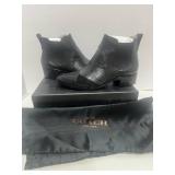 Genuine COACH Size 5M Suffolk Patchwork Black  Boots w/Dust Bag