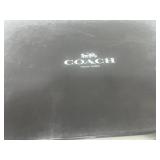 Genuine NIB COACH Eleanor Mirror Metallic Sandals 6.5M