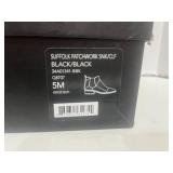 Genuine COACH Size 5M Suffolk Patchwork Black  Boots