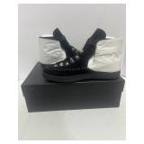 Genuine NIB COACH Roccasin Cut Out Suede Black 5.5