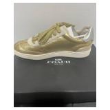Genuine NIB COACH  Metallic Gold and Silver Met VCHTT 5.5M w/Dust Bag