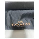 Genuine NIB COACH  Metallic Gold and Silver Met VCHTT 5.5M w/Dust Bag