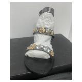 Genuine NIB COACH Eleanor Mirror Metallic Sandals 6.5M w/ Dust Bag