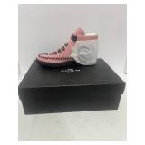 Genuine NIB COACH Roccasin Cut Out Suede Pink/Black 5M