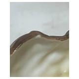 Vintage Noritake Hand Painted Peanut Bowl and Nut Dishes Chip on Rim