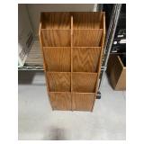 Vintage Wooden Hanging Letter Sorter 24"