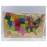 1994 Wooden United States Puzzle