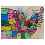 1994 Wooden United States Puzzle