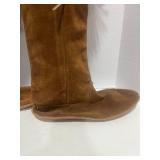 Minnetonka (?) Suede Moccasin Knee High Boots