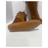 Minnetonka (?) Suede Moccasin Knee High Boots