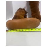 Minnetonka (?) Suede Moccasin Knee High Boots