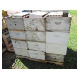 38 Deep Beehive honey Boxes *no fra...