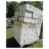 42 Deep Beehive honey Boxes with dr...