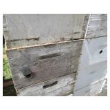 42 Deep Beehive honey Boxes with dr...