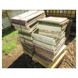 33 Beehive honey box pallet section...
